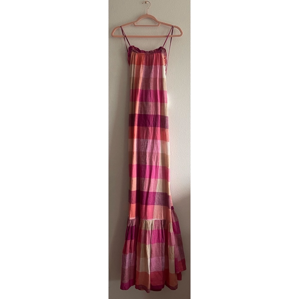 Anthropologie The Malika Printed Dress: Picnic Edition NWT SZ 1X - Picture 10 of 16
